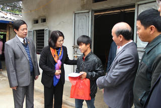 Để bà con có cái tết no ấm, hạnh phúc