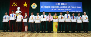Biểu dương 95 công nhân, lao động giỏi tỉnh An Giang