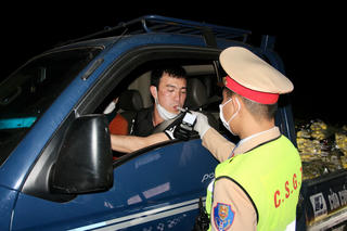 Hải Dương: Tăng cường kiểm soát 'ma men' trên QL 5