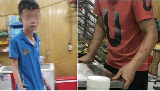 Vụ chủ quán bánh xèo tra tấn nhân viên: 'Đồ ăn của em là thức ăn thừa của khách'