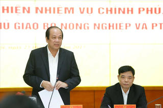 Biểu dương Bộ trưởng, Thủ tướng nhắc Bộ NNPTNT nhiều vấn đề
