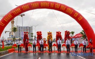 Đà Nẵng: Khánh thành dự án giao thông gần 200 tỷ đồng qua sông Cổ Cò