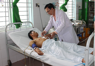 Cứu sống một bệnh nhân bị đâm thủng tim