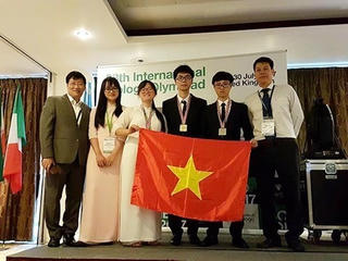 Việt Nam đoạt 1 Huy chương vàng và 2 Huy chương bạc Olympic Sinh học quốc tế
