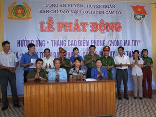 Phát động tháng cao điểm phòng, chống ma túy