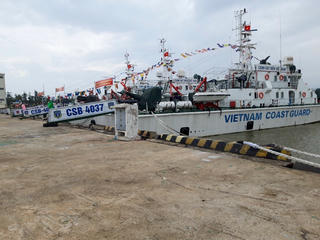 Cảnh sát biển 2 khai mạc hội thi tàu tốt năm 2021
