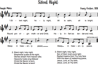 Áo kỷ niệm 200 năm ngày ca khúc Giáng sinh bất hủ 'Silent Night' ra đời