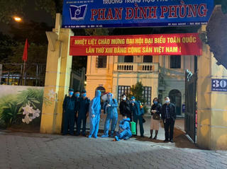 Hà Nội: Một trường THPT nghỉ học do có trường hợp F1