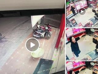 Xử phạt người không đeo khẩu trang, ném đồ dùng sát khuẩn của cửa hàng