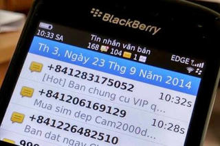 Xử phạt các doanh nghiệp phát tán tin rác