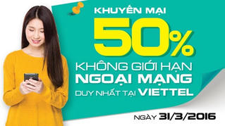 Ngày cuối tháng, xả láng nạp thẻ Viettel