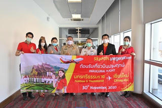 Vietjet Thái Lan khai trương đường bay mới đến Chiang Mai