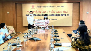 Công đoàn Tổng công ty Thuốc lá Việt Nam đồng hành cùng người lao động, đoàn viên công đoàn phòng chống dịch Covid-19