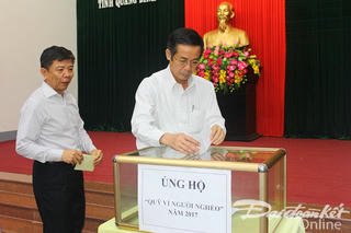 Quảng Bình: 117 tổ chức và cá nhân chung tay ủng hộ 8 tỷ đồng Quỹ ‘Vì người nghèo’