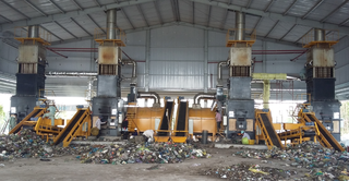 Thí điểm lò đốt rác thải vùng Đồng Tháp Mười