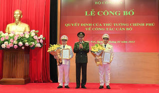 Bộ Công an có 2 tân Thứ trưởng