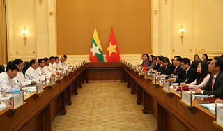 Phó Thủ tướng Vương Đình Huệ thăm và làm việc tại Myanmar