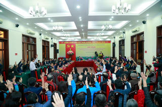 Cử tri phường Quán Thánh đặt niềm tin vào những người được giới thiệu ứng cử ĐBQH