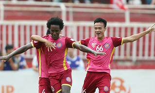 Vòng 16 V-League: Hải Phòng vất vả có điểm