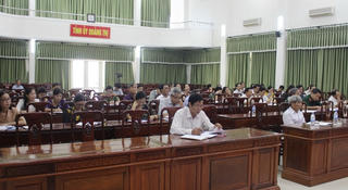 Hội nghị báo cáo viên Ban Tuyên giáo tháng 6