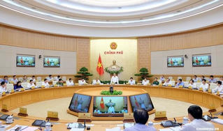 Chính phủ họp phiên thường kỳ tháng 2/2020