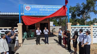 Khánh thành nhà sinh hoạt cộng đồng Hội Khmer-Việt Nam tỉnh Koh Kong