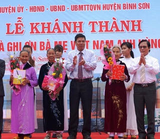 Trao tặng, truy tặng danh hiệu “Bà mẹ Việt Nam anh hùng”