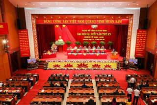 Khai mạc Đại hội Đảng bộ tỉnh Quảng Ninh lần thứ XV