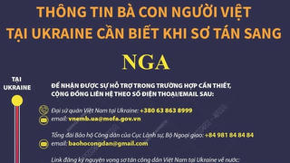 Thông tin người Việt ở Ukraine cần biết khi sơ tán sang 7 nước lân cận