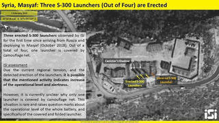 Hé lộ hình ảnh 'rồng lửa' S-300 Nga nghi trực chiến tại Syria