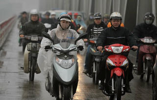 Miền Bắc mưa rét