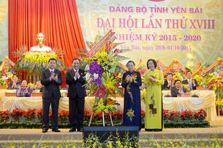 Đại hội Đảng bộ tỉnh Yên Bái nhiệm kỳ 2015-2020: Tiếp tục đổi mới toàn diện, phát triển hợp lý và bền vững