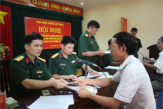 Thông tư điều chỉnh trợ cấp đối với quân nhân đã phục viên, xuất ngũ