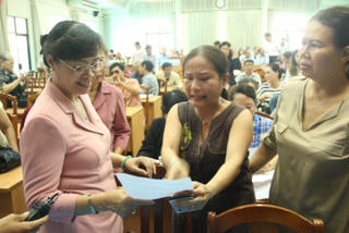 Chủ tịch HĐND TP Hồ Chí Minh tiếp người dân Thủ Thiêm