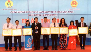 Vinh danh 183 tấm gương nhà giáo tiêu biểu toàn quốc