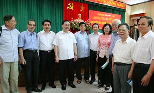 Bí thư Hà Nội hứa lắng nghe trí thức, văn nghệ sỹ