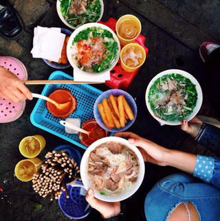 Trải nghiệm phở bưng