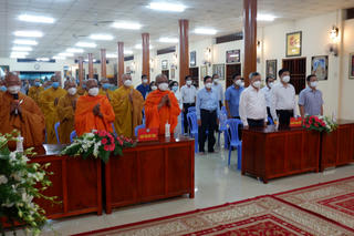 Cần Thơ: Thỉnh chuông, dâng hương tưởng niệm những người đã mất vì Covid-19