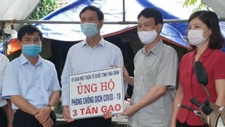 Thái Bình: Mặt trận hỗ trợ gạo cho người dân bị phong tỏa