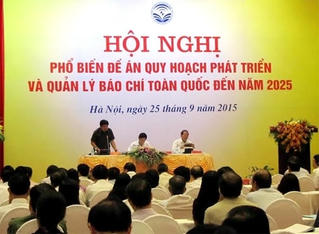 Phổ biến Đề án Quy hoạch phát triển và quản lý báo chí toàn quốc