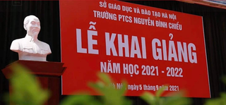 Xúc động hình ảnh chuẩn bị khai giảng ở ngôi trường đặc biệt của Thủ đô 