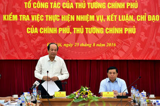 Kiện toàn nhân sự Tổ công tác của Thủ tướng Chính phủ