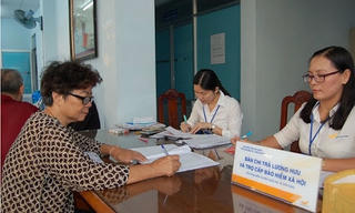 Chi trả gộp 2 kỳ lương hưu, trợ cấp bảo hiểm xã hội