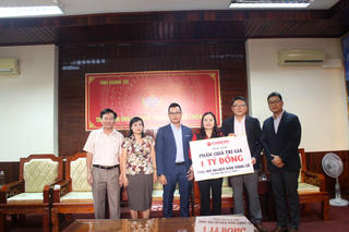 Tập đoàn ORION ủng hộ phần quà trị giá 1 tỷ đồng cho học sinh Quảng Trị