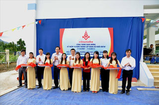 Khánh thành Trường dân tộc bán trú do Vinataba đầu tư xây dựng