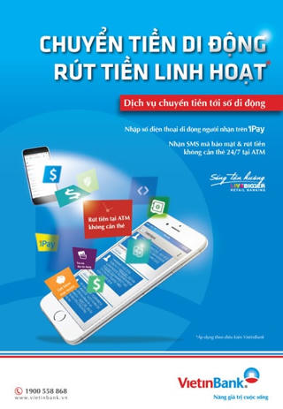 VietinBank ra mắt dịch vụ mới cho phép rút tiền không cần dùng thẻ