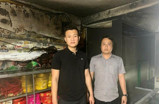 Dũng cảm cứu người trong hỏa hoạn