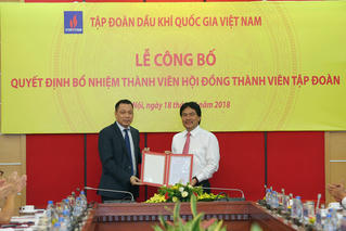 Bổ nhiệm ông Nguyễn Hùng Dũng giữ chức vụ Thành viên HĐTV PVN