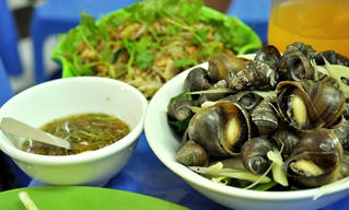 Xuýt xoa với ốc nóng