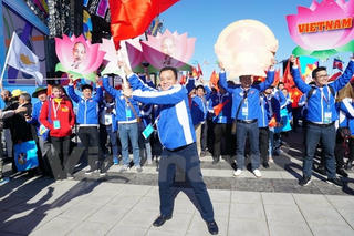Đoàn Việt Nam gây ấn tượng tại Festival thanh niên, sinh viên thế giới